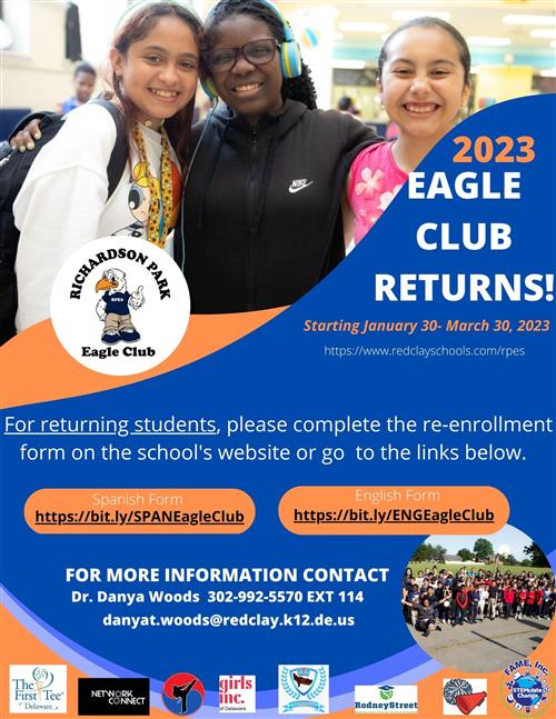 Eagle Club Returns!